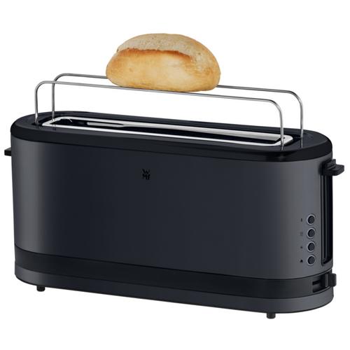 Tostapane Graef TO 90 Argento A Fessura Lunga – 6 Livelli Di Doratura, Scaldapanini, Vassoio Raccoglibriciole Inox E Funzione Scongelamento, Design Tedesco