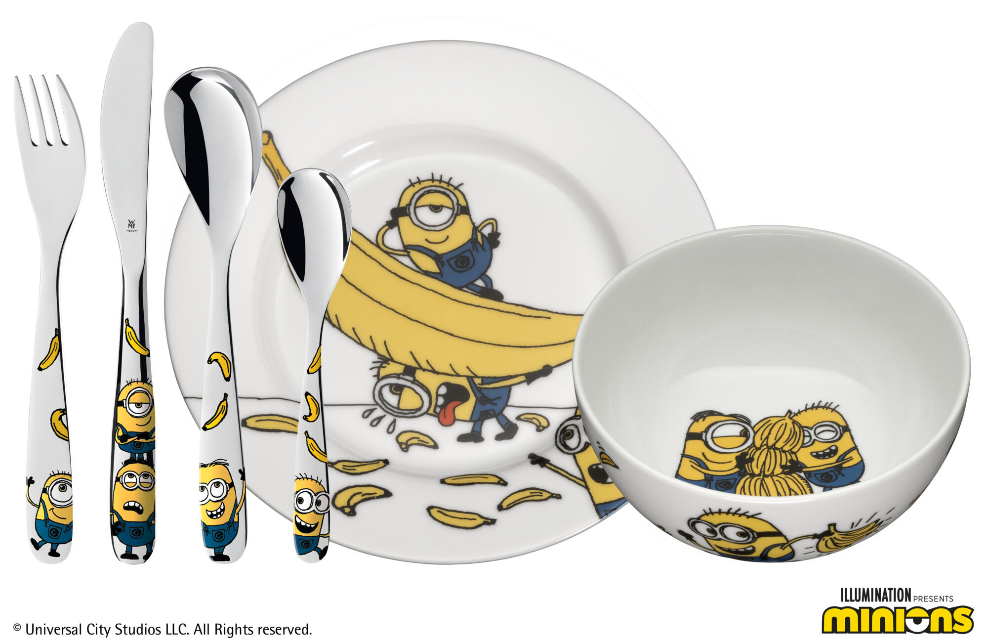 Servizio bimbo 6 pezzi, Minions