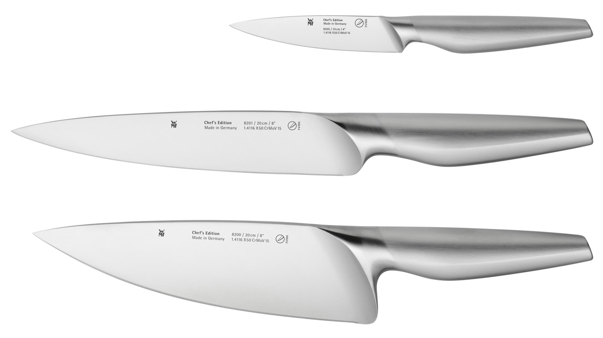 Value Set* Coltelli 3 pezzi, Chef's Edition