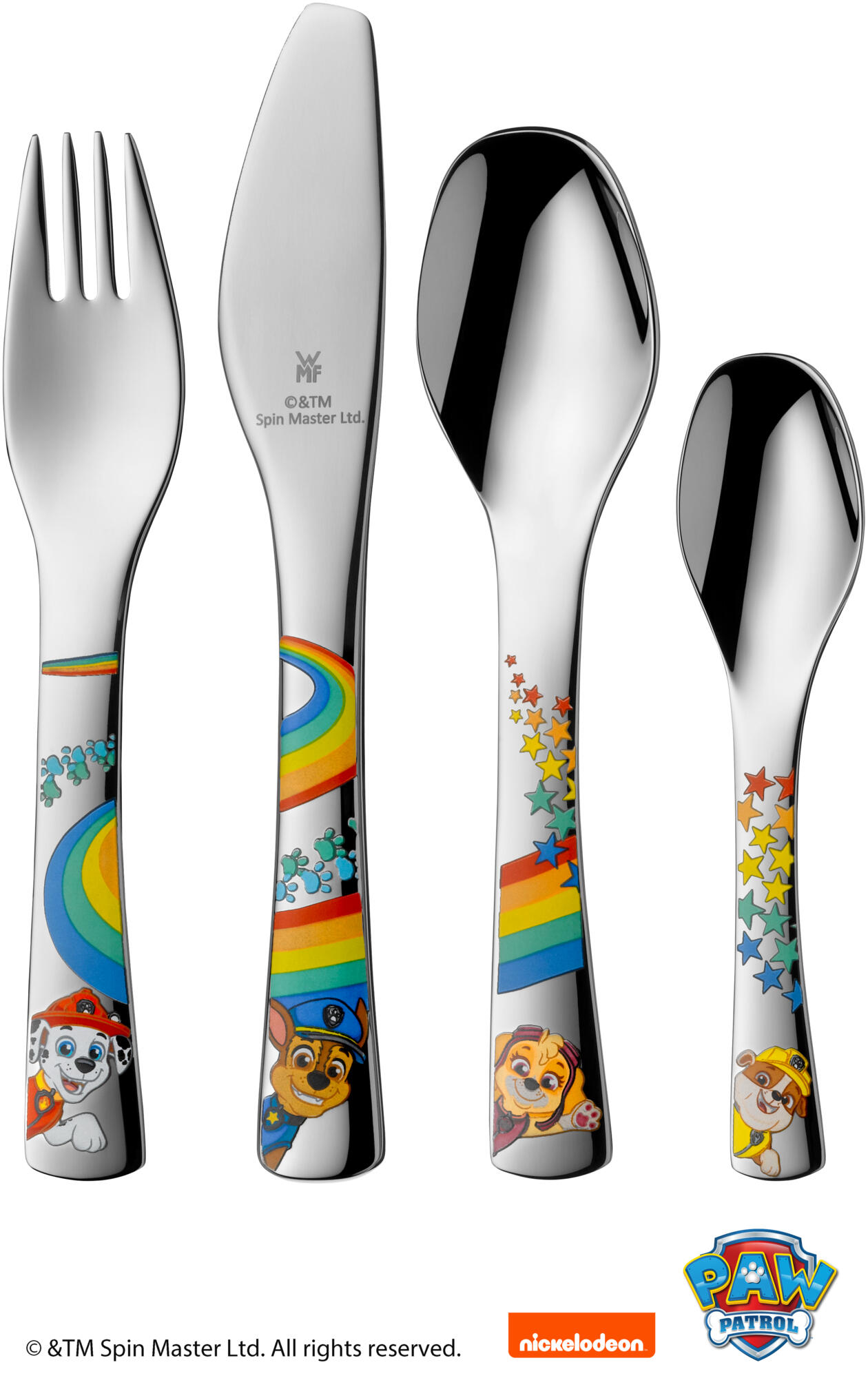 Set posate bimbo 4 pezzi, PAW Patrol