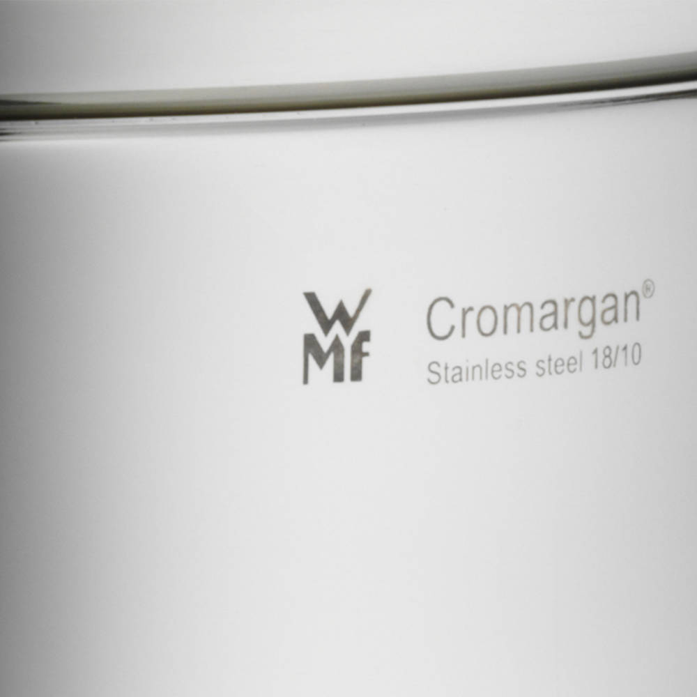 Acciaio inossidabile Cromargan® 18/10 antiruggine – unico e indistruttibile