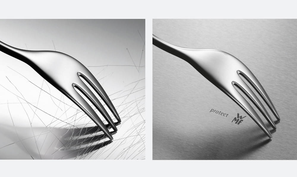 Cromargan protect® - bellezza duratura grazie alla finitura brevettata