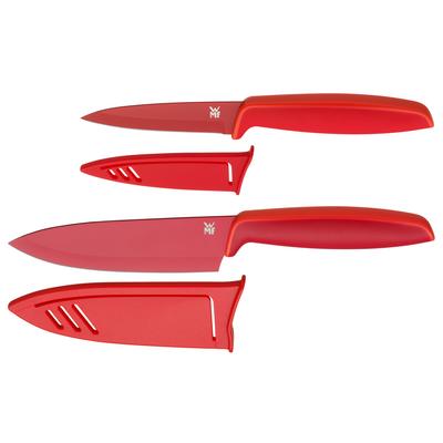 Set coltelli 2 pezzi, Touch rosso