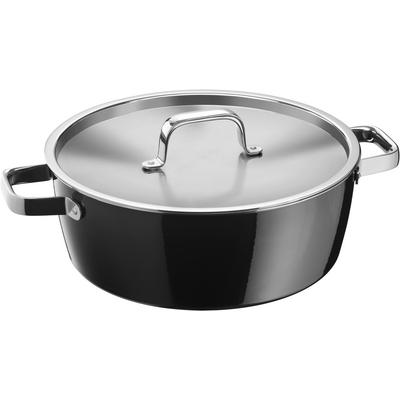 Rostiera 28cm, Fusiontec Aromatic nero