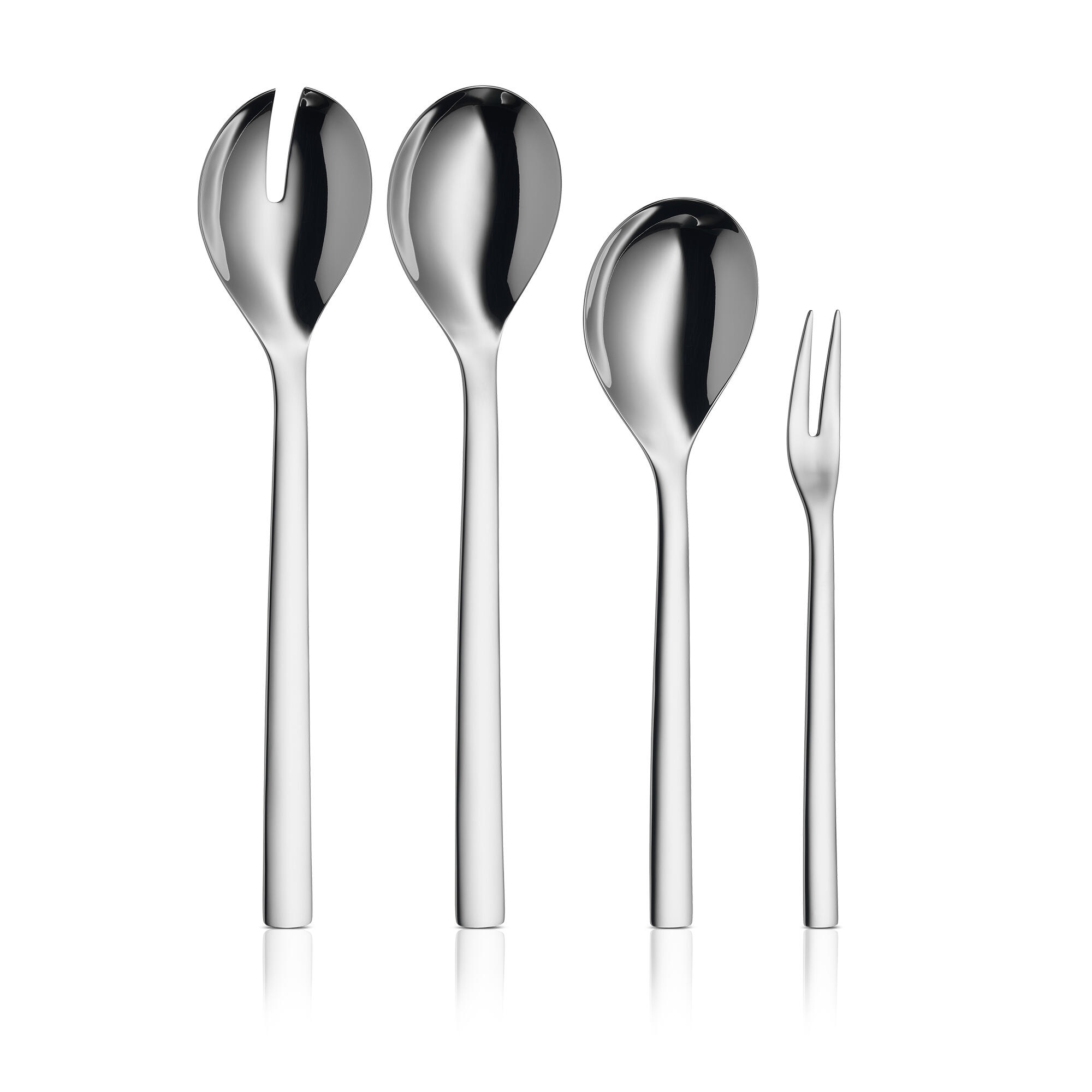 Set posate da servizio 4 pezzi, Nuova